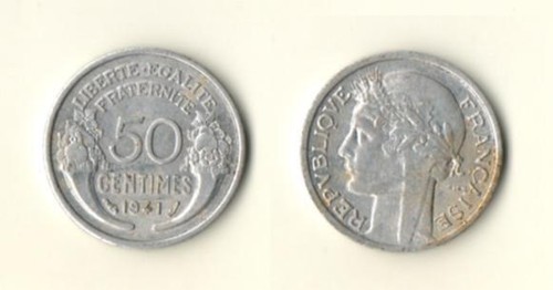 Frankreich münze centimes - münze,