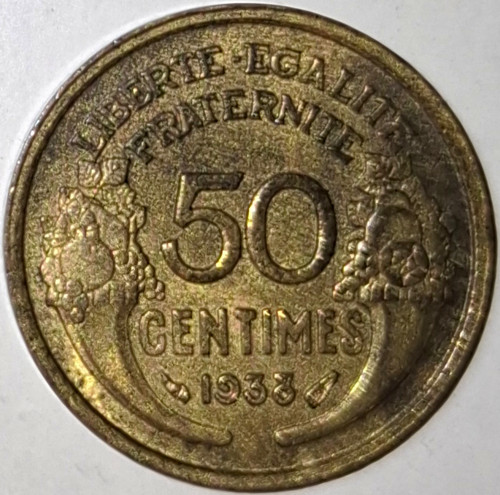 Münze frankreich 50 - -,