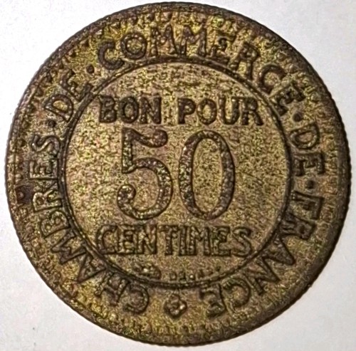 Münze frankreich 50 - -,