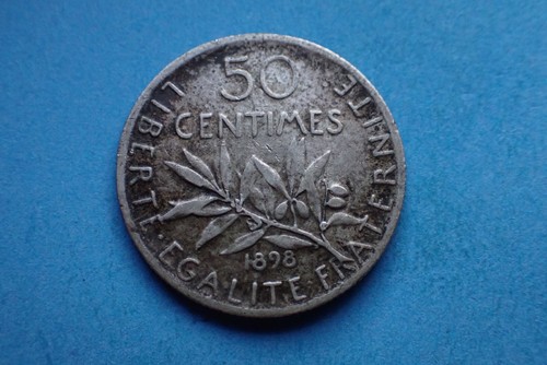 Frankreich centimes 1898 - frankreich,, 50