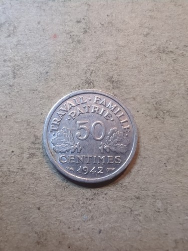 Frankreich centimes 1942 - frankreich, 50