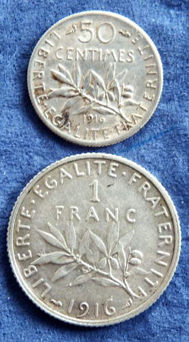 Frankreich centimes 1 - frankreich;, 50-