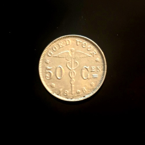 50 centimes belgien - 50,
