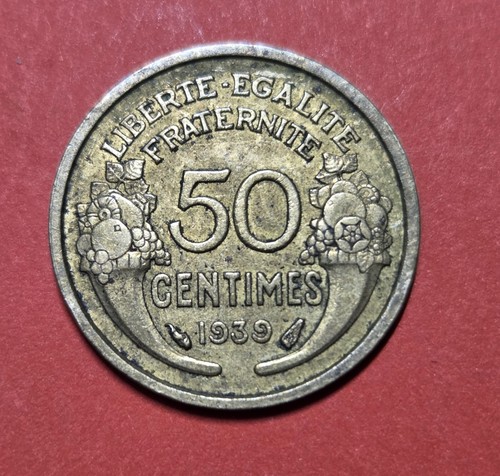 Centimes 1939 frankreich - 50,