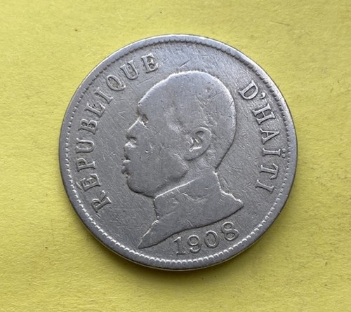 Haiti centimes 1907 - centimes, 1908