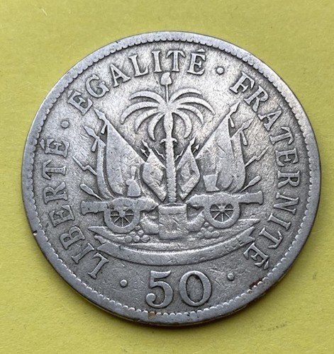 Haiti centimes 1907 1908 - 50,