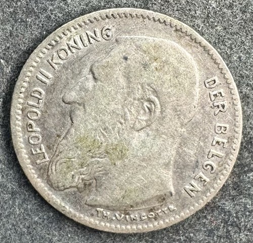 Centimes 1909 belgien - 50,