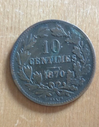 Centimes 1870 luxemburg - 50,