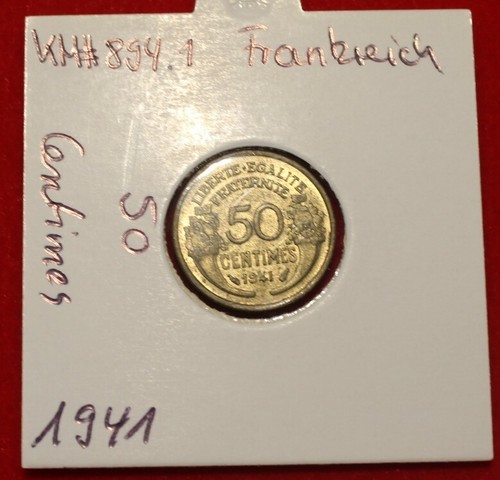 Frankreich centimes 1941 - frankreich, 50