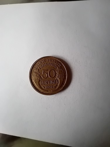 Französische centimes - französische, 50