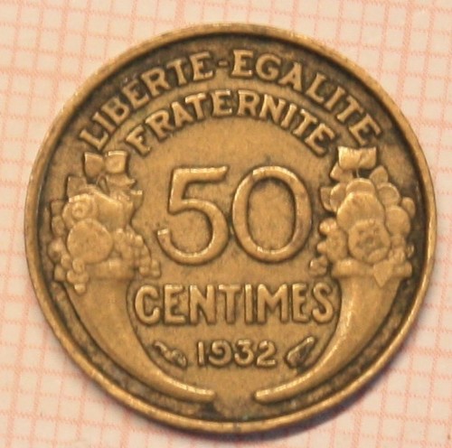 Frankreich centimes 1932 - centimes,