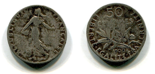 Centimes frankreich 1900 - centimes,