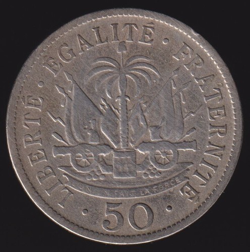 Centimes haiti 1907 - haiti, 1907,