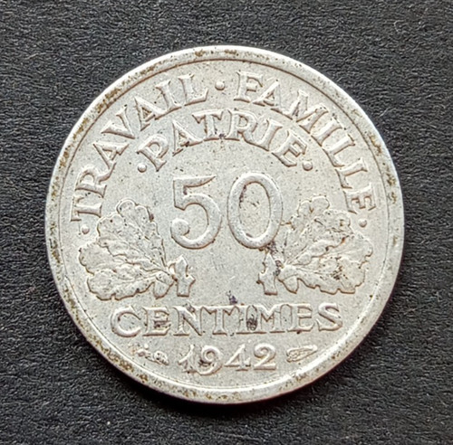 Centimes 1942 frankreich - centimes,