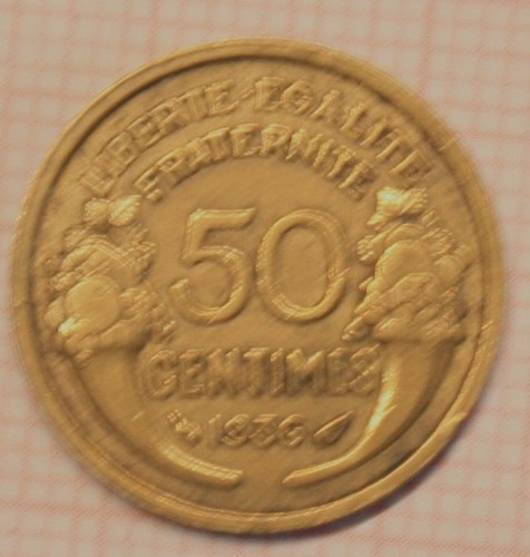 Frankreich centimes 1936 - frankreich,, 50
