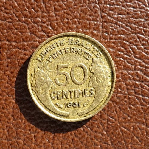 Frankreich centimes 1931 - frankreich, 50