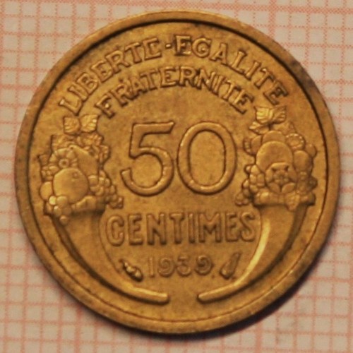 Frankreich centimes 1939 - frankreich,,