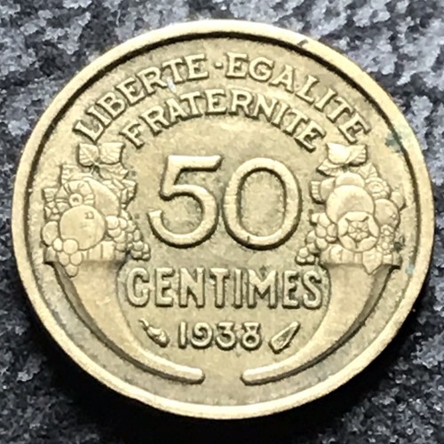 Centimes 1938 france - 1938,