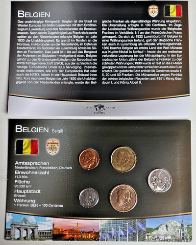 Belgien kms kursmünzensatz - belgien:,
