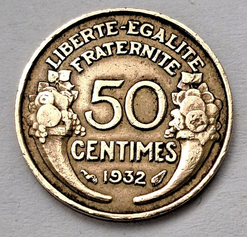 Frankreich centimes 1932 - frankreich, 50