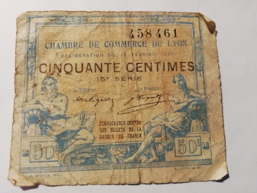 Frankreich centimes wwi - centimes,