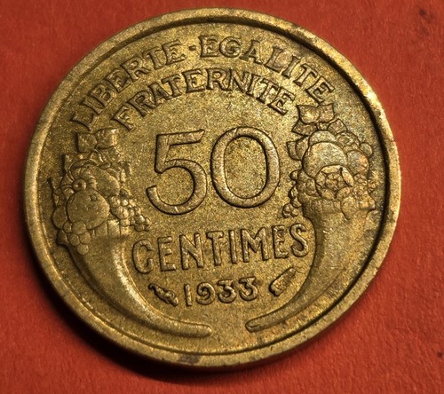 Centimes 1933 frankreich - 50,