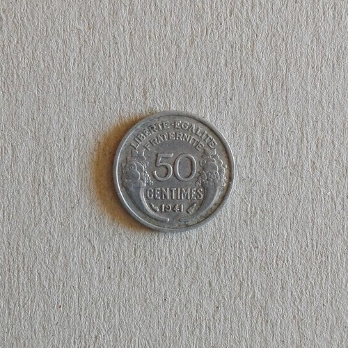 Centimes münze aus - 50,