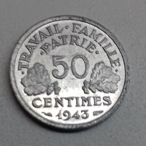 Frankreich centimes 1943 - centimes,,